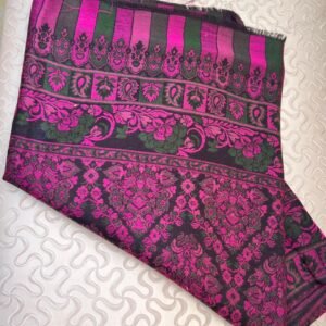 Soft Pashmina Woolen Shawl with Elegant Embroidered Finish